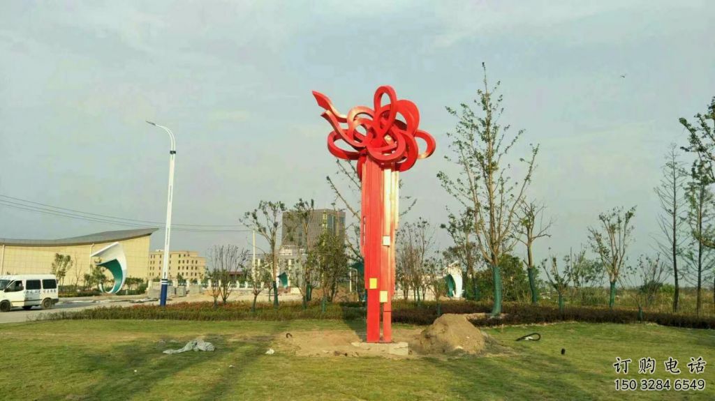 户外中国结雕塑厂家 喷漆小品 不锈钢中国结雕塑生产 户外中国结雕塑厂家 喷漆小品 不锈钢中国结雕塑生产