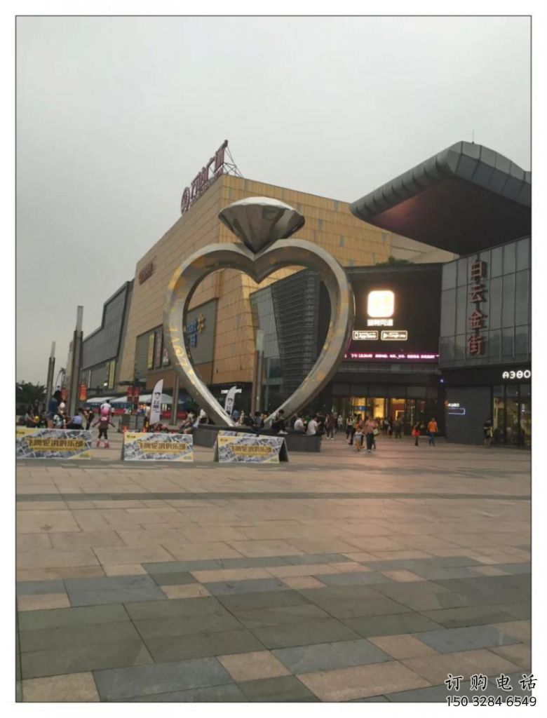 大型商场钻戒雕塑厂家 户外摆件 镜面不锈钢钻戒雕塑 大型商场钻戒雕塑厂家 户外摆件 镜面不锈钢钻戒雕塑