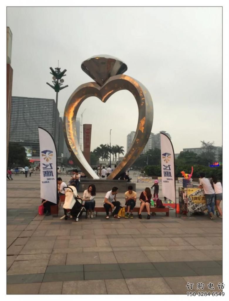 欧式钻戒雕塑厂家 抽象摆件 广场不锈钢钻戒雕塑 欧式钻戒雕塑厂家 抽象摆件 广场不锈钢钻戒雕塑