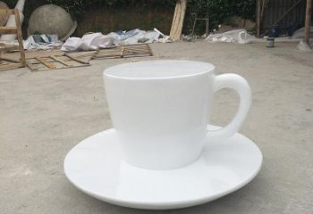 中式酒杯雕塑厂家 烤漆小品 创意不锈钢酒杯雕塑