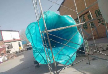 大型喇叭雕塑厂家 烤漆小品 现代不锈钢喇叭雕塑