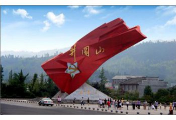 大型旗帜雕塑厂家 公园广场小品 现代不锈钢旗帜雕塑