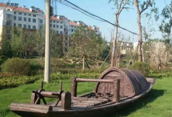 广场帆船雕塑厂家 公园小品 抽象不锈钢帆船雕塑