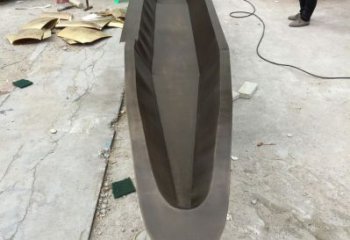 户外帆船雕塑厂家 喷漆仿古小品 现代不锈钢帆船雕塑