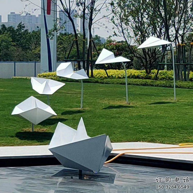广场小船雕塑厂家 创意小品 欧式不锈钢小船雕塑生产 广场小船雕塑厂家 创意小品 欧式不锈钢小船雕塑生产
