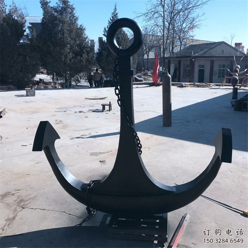 创意船舵雕塑厂家 欧式小品 公园不锈钢船舵雕塑生产