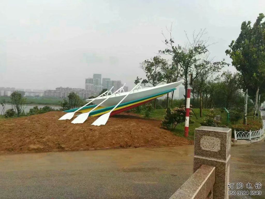 房地产划船雕塑厂家 公园运动摆件 大型仿古划船雕塑制作 房地产划船雕塑厂家 公园运动摆件 大型仿古划船雕塑制作