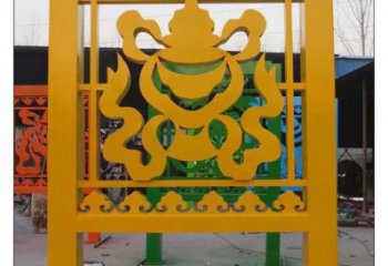 异形屏风雕塑厂家 现代小品 公园不锈钢屏风雕塑