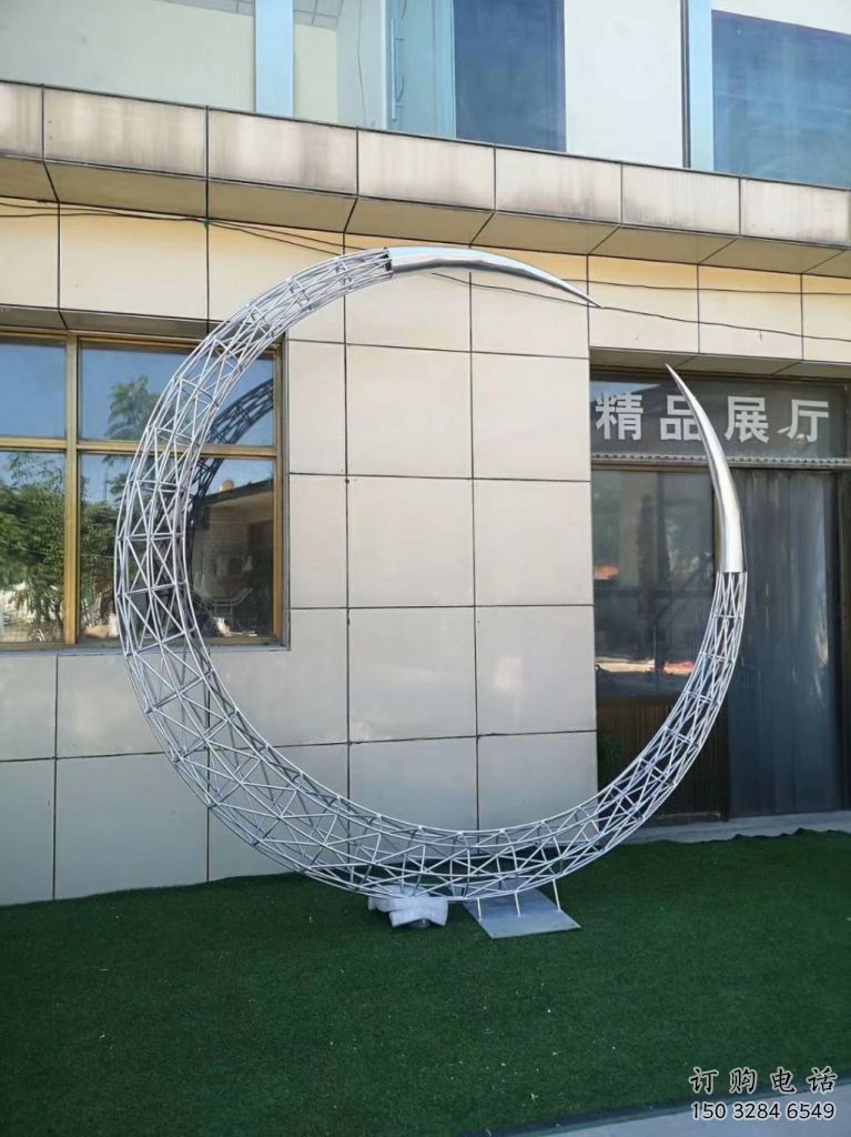 镂空环形雕塑厂家 园林小品 住宅小区不锈钢环形雕塑生产 镂空环形雕塑厂家 园林小品 住宅小区不锈钢环形雕塑生产