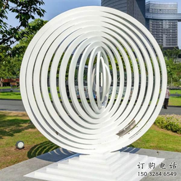 喷漆环形雕塑厂家 中式村口小品 现代不锈钢环形雕塑生产 喷漆环形雕塑厂家 中式村口小品 现代不锈钢环形雕塑生产