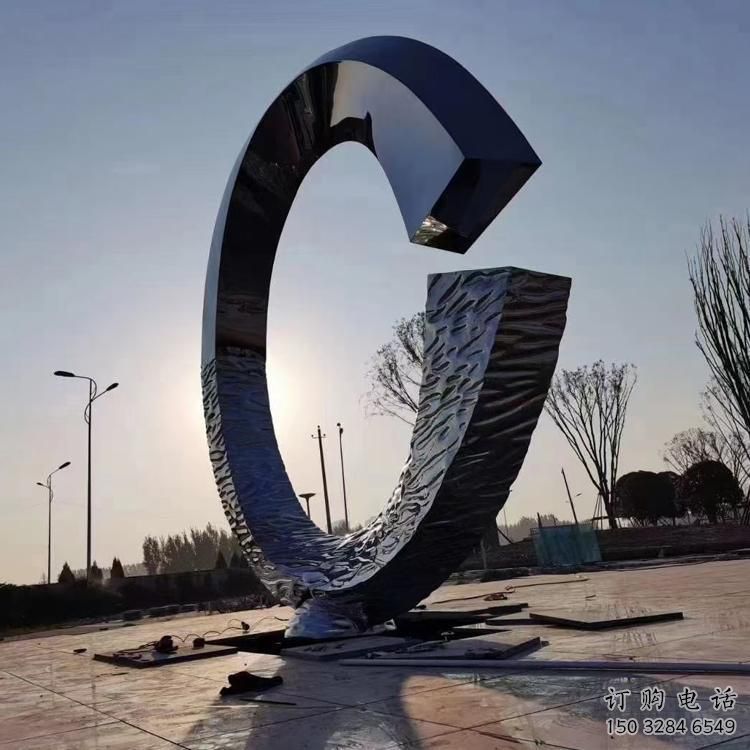 别墅区圆圈雕塑厂家 大型户外摆件 创意不锈钢圆圈雕塑生产 别墅区圆圈雕塑厂家 大型户外摆件 创意不锈钢圆圈雕塑生产