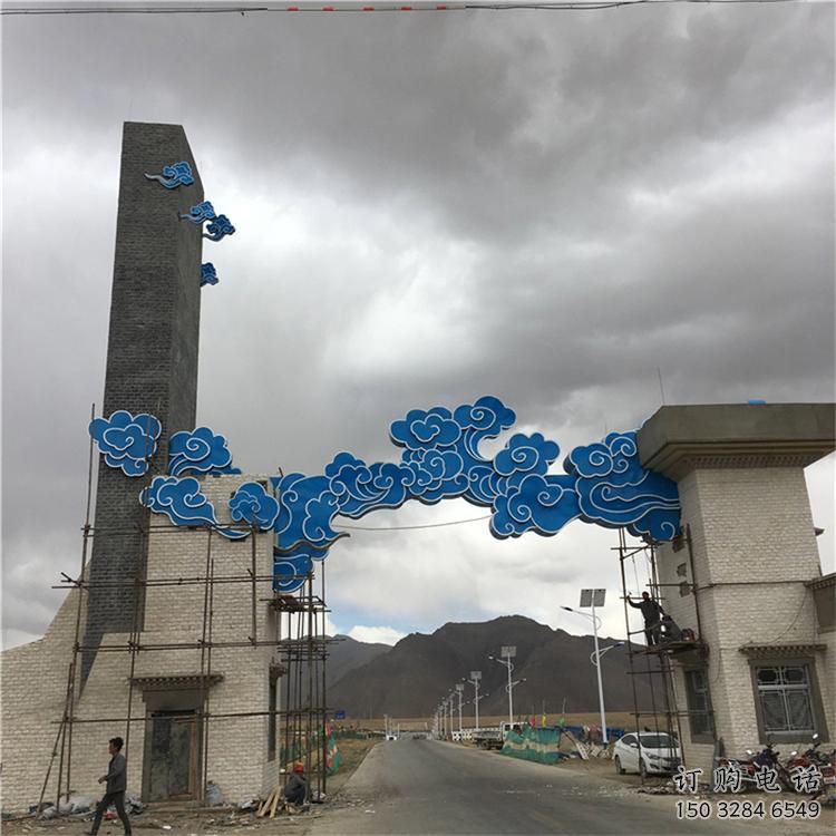 中式云朵雕塑厂家 现代公园小品 创意不锈钢云朵雕塑生产 中式云朵雕塑厂家 现代公园小品 创意不锈钢云朵雕塑生产