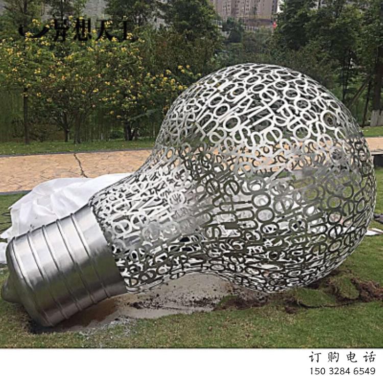 园林电灯雕塑厂家 欧式小品 中式不锈钢电灯雕塑生产