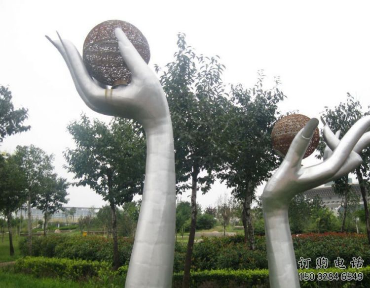 大型手势雕塑厂家 锻造小品 公园不锈钢手势雕塑厂 大型手势雕塑厂家 锻造小品 公园不锈钢手势雕塑厂