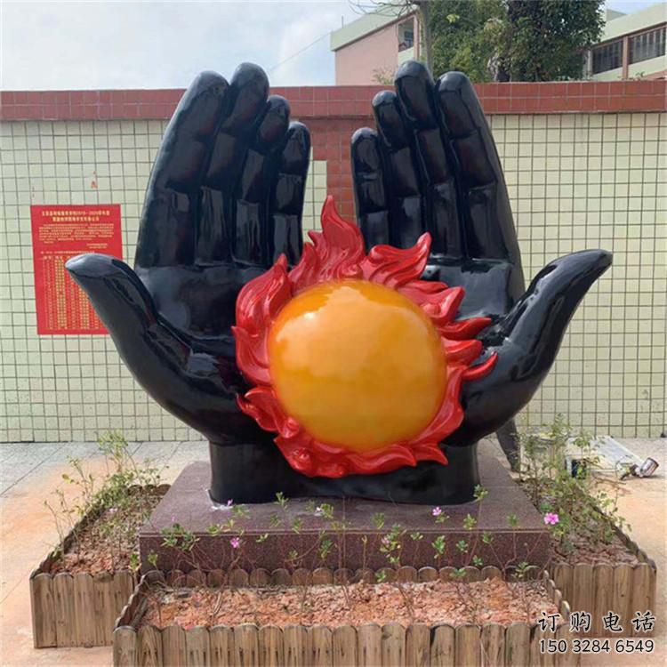 彩绘手掌雕塑厂家 仿古摆件 街头不锈钢手掌雕塑厂 彩绘手掌雕塑厂家 仿古摆件 街头不锈钢手掌雕塑厂