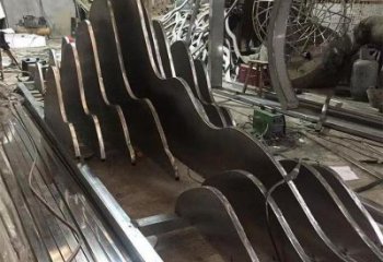 异形群山雕塑厂家 现代小品 欧式不锈钢群山雕塑厂
