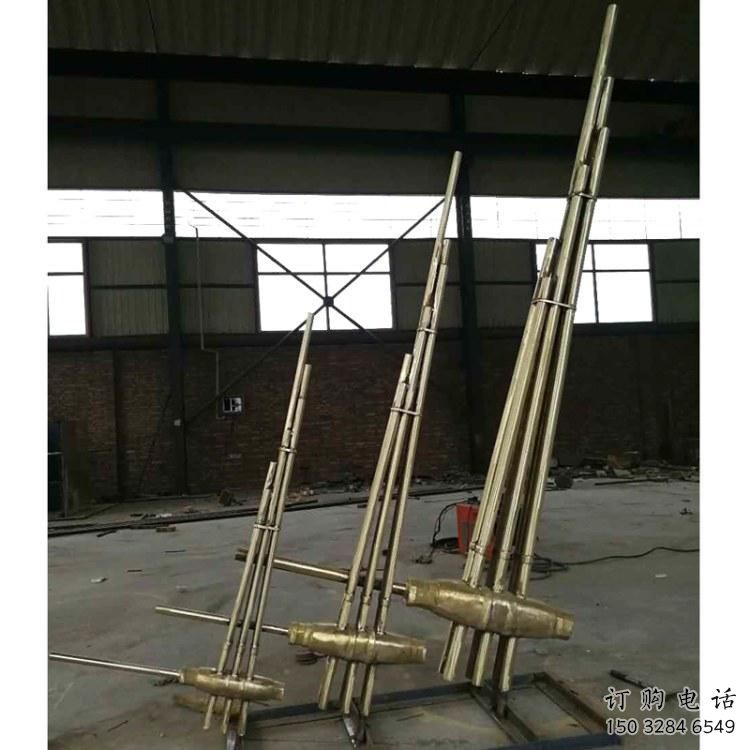 异形二胡雕塑厂家 现代小品 抽象不锈钢二胡雕塑厂