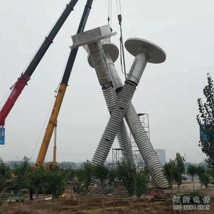 抽象螺丝雕塑厂家 广场小品 烤漆不锈钢螺丝雕塑厂 抽象螺丝雕塑厂家 广场小品 烤漆不锈钢螺丝雕塑厂