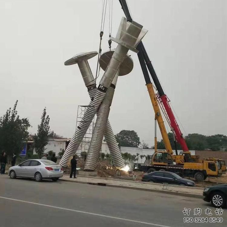 步行街螺钉雕塑厂家 公园小品 大型不锈钢螺钉雕塑厂 步行街螺钉雕塑厂家 公园小品 大型不锈钢螺钉雕塑厂