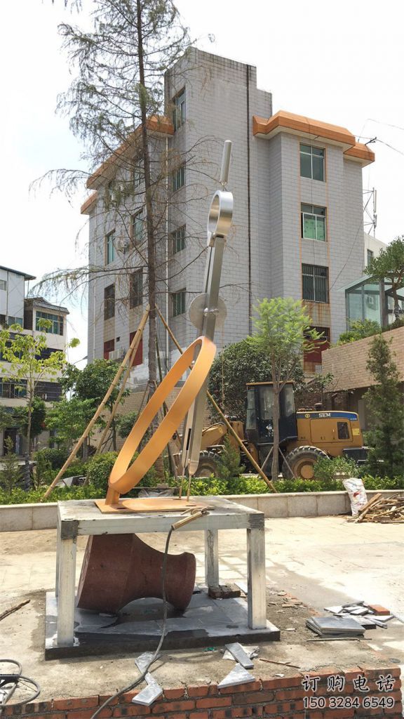 中式圆规雕塑厂家 公园小品 游乐场不锈钢圆规雕塑厂