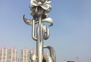 创意市政雕塑厂家 镜面小品 公园不锈钢市政雕塑厂