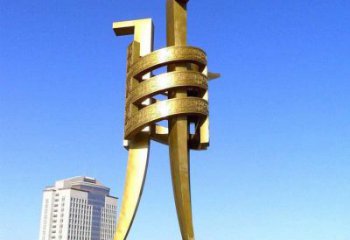 烤漆市政雕塑厂家 广场小品 户外不锈钢市政雕塑厂