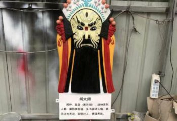 街道脸谱雕塑厂家 现代摆件 烤漆不锈钢脸谱雕塑厂