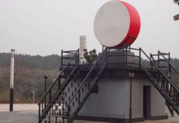 彩绘大鼓雕塑厂家 欧式摆件 街头不锈钢大鼓雕塑厂