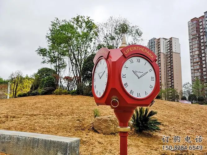 街道钟表雕塑厂家 现代摆件 烤漆不锈钢钟表雕塑厂 街道钟表雕塑厂家 现代摆件 烤漆不锈钢钟表雕塑厂