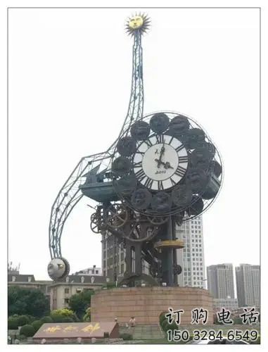中式钟表雕塑厂家 现代报价小品 大型不锈钢钟表雕塑制作 中式钟表雕塑厂家 现代报价小品 大型不锈钢钟表雕塑制作