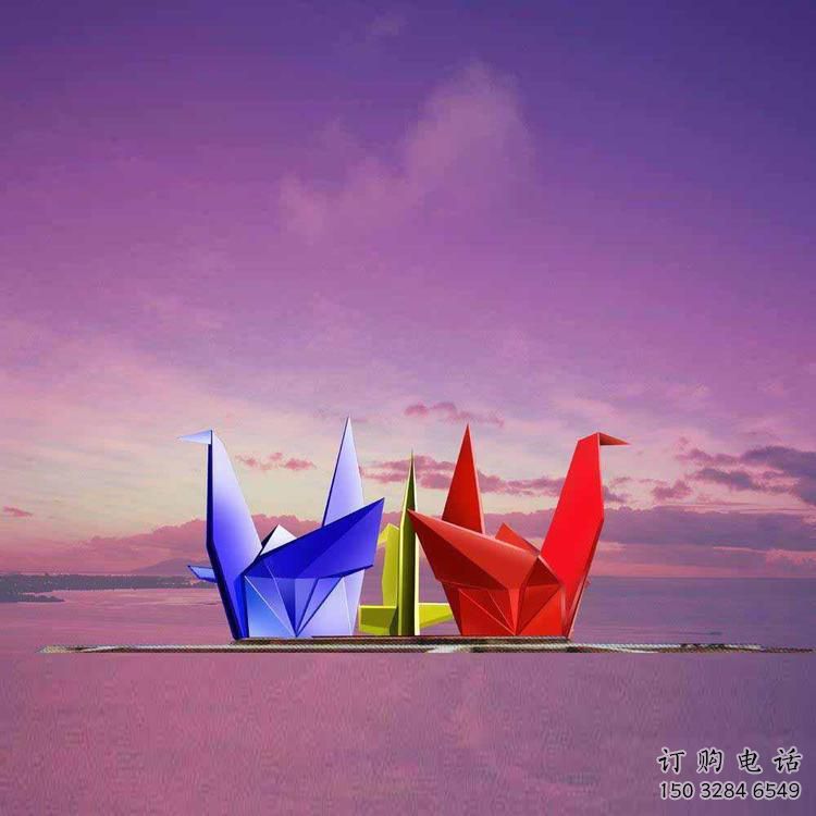大型商场千纸鹤雕塑厂家 仿真摆件 烤漆不锈钢千纸鹤雕塑生产 大型商场千纸鹤雕塑厂家 仿真摆件 烤漆不锈钢千纸鹤雕塑生产