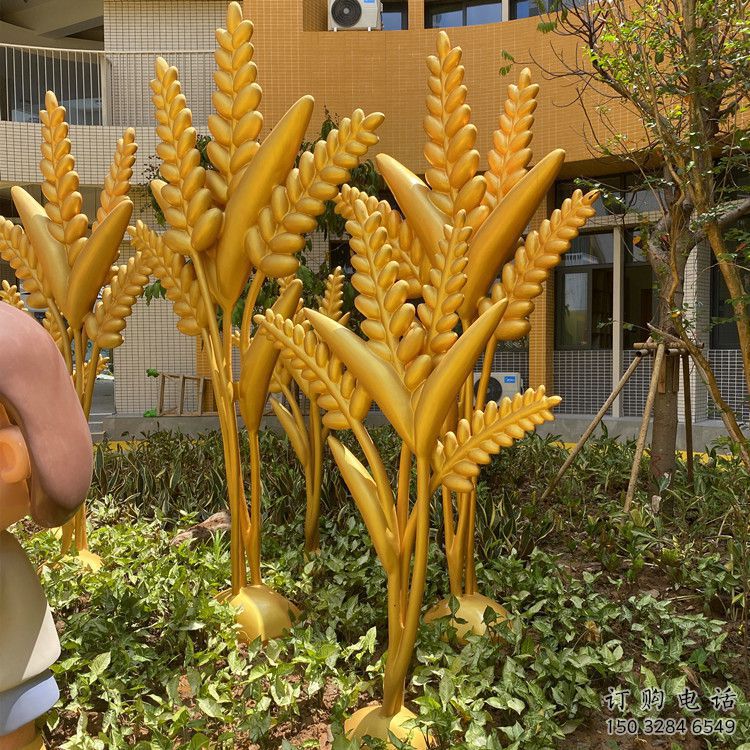 欧式麦穗雕塑厂家 抽象摆件 广场公园不锈钢麦穗雕塑厂 欧式麦穗雕塑厂家 抽象摆件 广场公园不锈钢麦穗雕塑厂