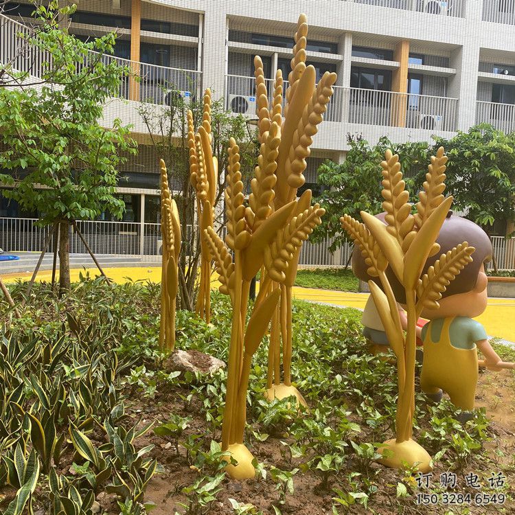 抽象青稞雕塑厂家 创意小品 户外公园不锈钢青稞雕塑 抽象青稞雕塑厂家 创意小品 户外公园不锈钢青稞雕塑