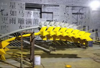 欧式青稞雕塑厂家 抽象摆件 烤漆不锈钢青稞雕塑加工厂
