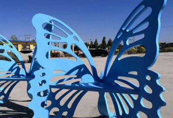 镂空凳子雕塑厂家 园林小品 住宅小区不锈钢凳子雕塑厂