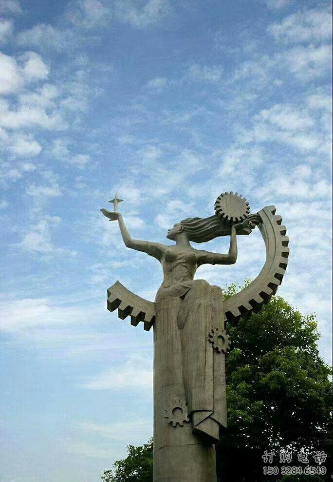 几何齿轮雕塑厂家 公园小品 欧式不锈钢齿轮雕塑厂