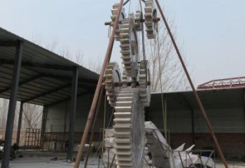 异形齿轮雕塑厂家 现代小品 创意不锈钢齿轮雕塑生产制作