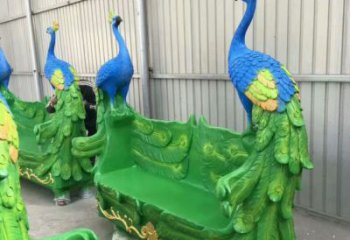彩绘休闲椅雕塑厂家 公园广场摆件 街头不锈钢休闲椅雕塑厂