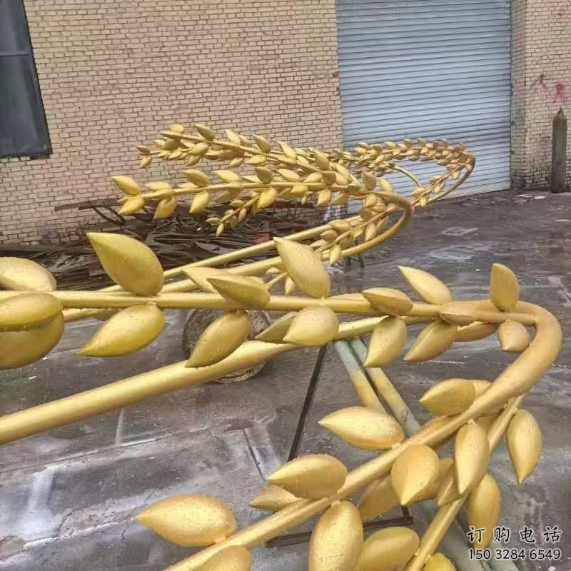 大型水稻雕塑厂家 锻造小品 烤漆不锈钢水稻雕塑生产 大型水稻雕塑厂家 锻造小品 烤漆不锈钢水稻雕塑生产