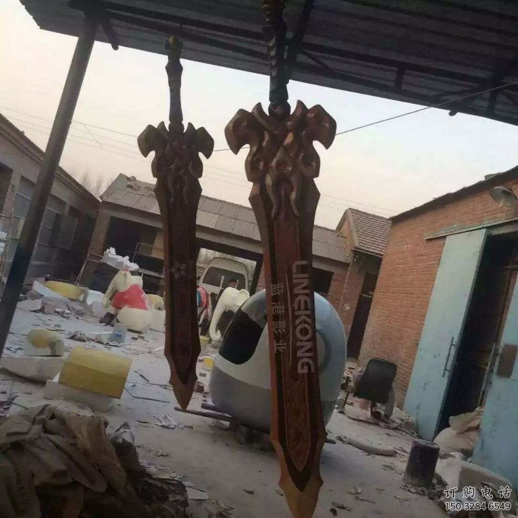 步行街剑雕塑厂家 剪纸小品 铸造不锈钢剑雕塑厂 步行街剑雕塑厂家 剪纸小品 铸造不锈钢剑雕塑厂