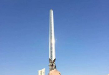 广场剑雕塑厂家 公园小品 现代不锈钢剑雕塑厂