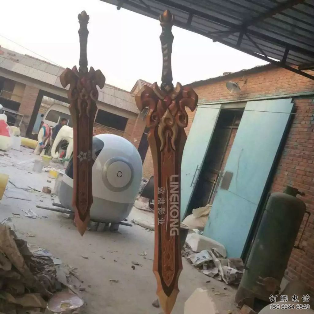户外利剑雕塑厂家 喷漆小品 现代不锈钢利剑雕塑厂制作 户外利剑雕塑厂家 喷漆小品 现代不锈钢利剑雕塑厂制作