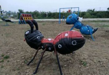 公园轮胎雕塑厂家 希望摆件 现代轮胎雕塑厂
