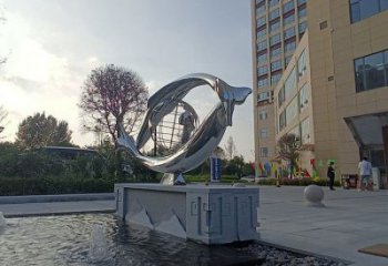 抽象眼睛雕塑厂家 欧式公园小品 户外不锈钢眼睛雕塑厂