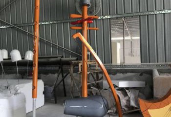 广场二胡雕塑厂家 音乐公园小品 大型二胡雕塑厂