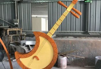 庭院二胡雕塑厂家 公园广场小品 抽象二胡雕塑厂