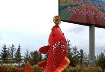 彩绘顶球雕塑厂家 镂空创意摆件 街头不锈钢顶球雕塑厂