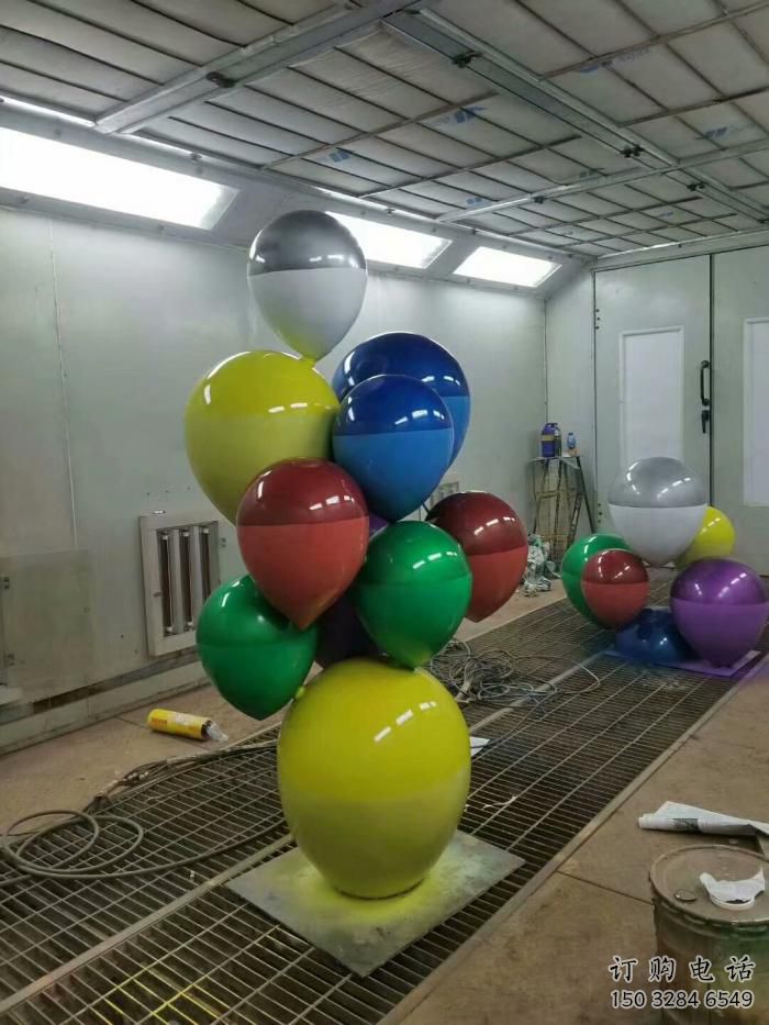 异形气球雕塑厂家 现代公园小品 大型气球雕塑厂