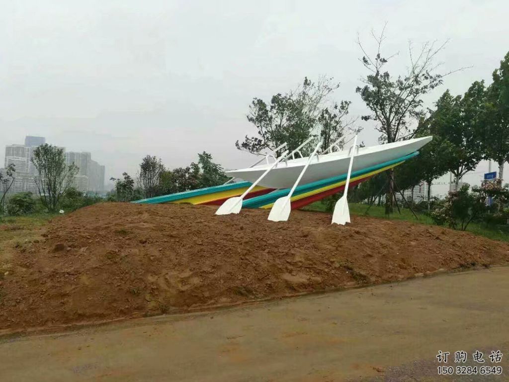 几何船帆雕塑厂家 欧式小品 公园不锈钢船帆雕塑厂