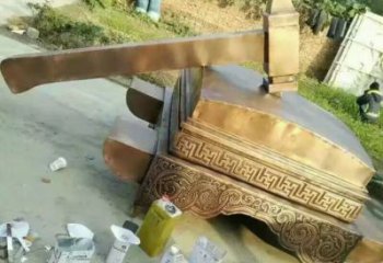 仿古锤子雕塑厂家 公园小品 房地产不锈钢锤子雕塑厂